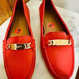 New Coach Women's Bold orange Flats